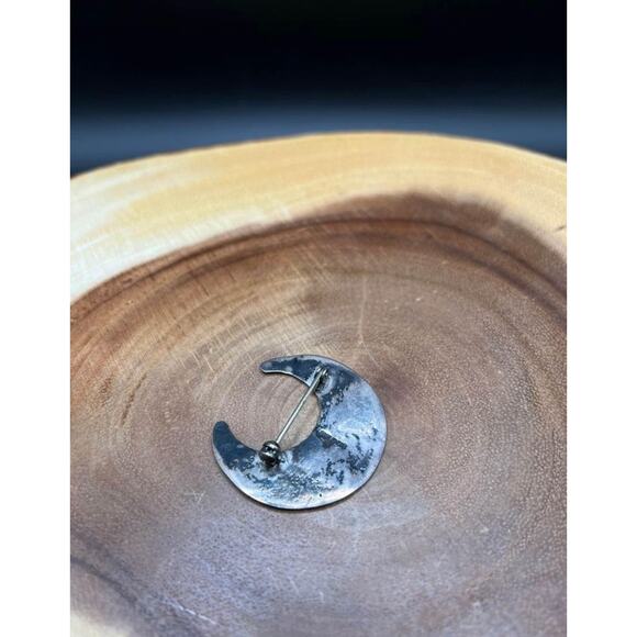 Vintage Silver Spiral Pin - Picture 5 of 5